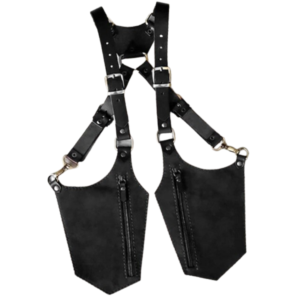 Bolsa vintage anti-vol preta da Adesignstore, saco de mão com design clássico e espaço para itens essenciais.