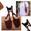 Bolsa vintage anti-vol da Adesignstore, sac à main com design clássico, detalhes em couro e alça resistente, estilo retrô.