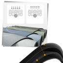 Tapete de chão antideslizante e absorvente da Protoiya, ideal para garagem, disponível em várias cores com material de alta qualidade.