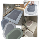 Tapete antiderrapante e absorvente para garagem, na cor cinza, da marca Protoiya, ideal para proteger o piso e evitar escorregões.