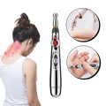 Caneta de acupuntura digital Netjett para terapia de energia e alívio da dor, com design eletrônico e portátil.