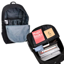 Mochila de computador portátil com luzes LED, sac à dos espaçoso da marca Genérico, ideal para transporte de laptops e itens pessoais