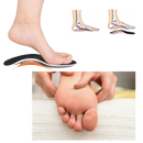 Paire de semelles orthopédiques fermes Walmeck pour pieds plats, soutien de l'arche et soulagement de l'inflammation.