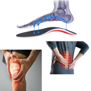 Paire de semelles orthopédiques firmes Walmeck pour pieds plats, soutien de l'arche et confort pour le soin des pieds.