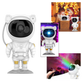 Lâmpada de noite de projeção de astronauta da marca Alice, com múltiplas cores de luz para ambiente aconchegante.