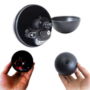 Bola rotativa automática para cães da Eastjing com quatro capas trocáveis, brinquedo interativo para pets.