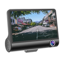 Câmera de bordo DVR full HD Pittasoft para carro, dispositivo de gravação de vídeo automotivo em preto