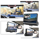 Câmera de bordo DVR full HD Pittasoft, lente de alta qualidade, capturando imagens nítidas para veículos e segurança.