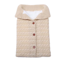 Cobertor de amamentar para bebê Brandslc, em tom cáqui, com detalhes macios e confortável para aconchegar o bebê.