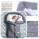 Cobertor de aconchego para bebê da Brandslc, saco de dormir para manter o bebê aquecido e confortável.