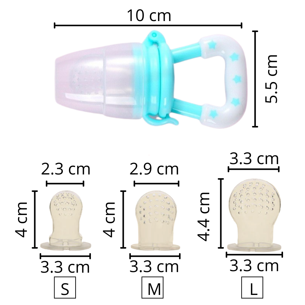 Tétina para bebê com sistema de pousador, produto da linha Tétines e sacos para biberons da Perfect Office Products 2020