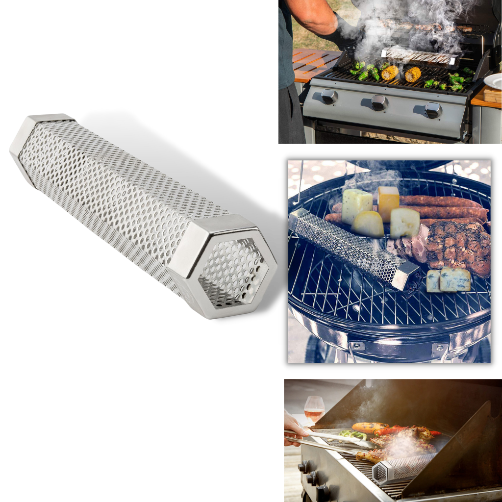 Gerador de fumaça Akloker para churrasqueira, acessório de pequeno eletrodoméstico para defumar alimentos no churrasco.