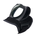 Espelho de pulso para bicicleta Hemoton, visor de ciclismo, ajustável para maior segurança ao andar de bicicleta.