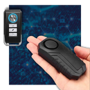 Alarme elétrica para bicicleta Fosmon, sistema de segurança com dispositivo de alarme visível na imagem.