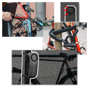 Alarme elétrica para bicicleta Fosmon, sistema de segurança para proteção contra furtos em peças de ciclismo.