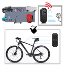 Alarme elétrica para bicicleta Fosmon, sistema de segurança com dispositivo de alerta visível na imagem.