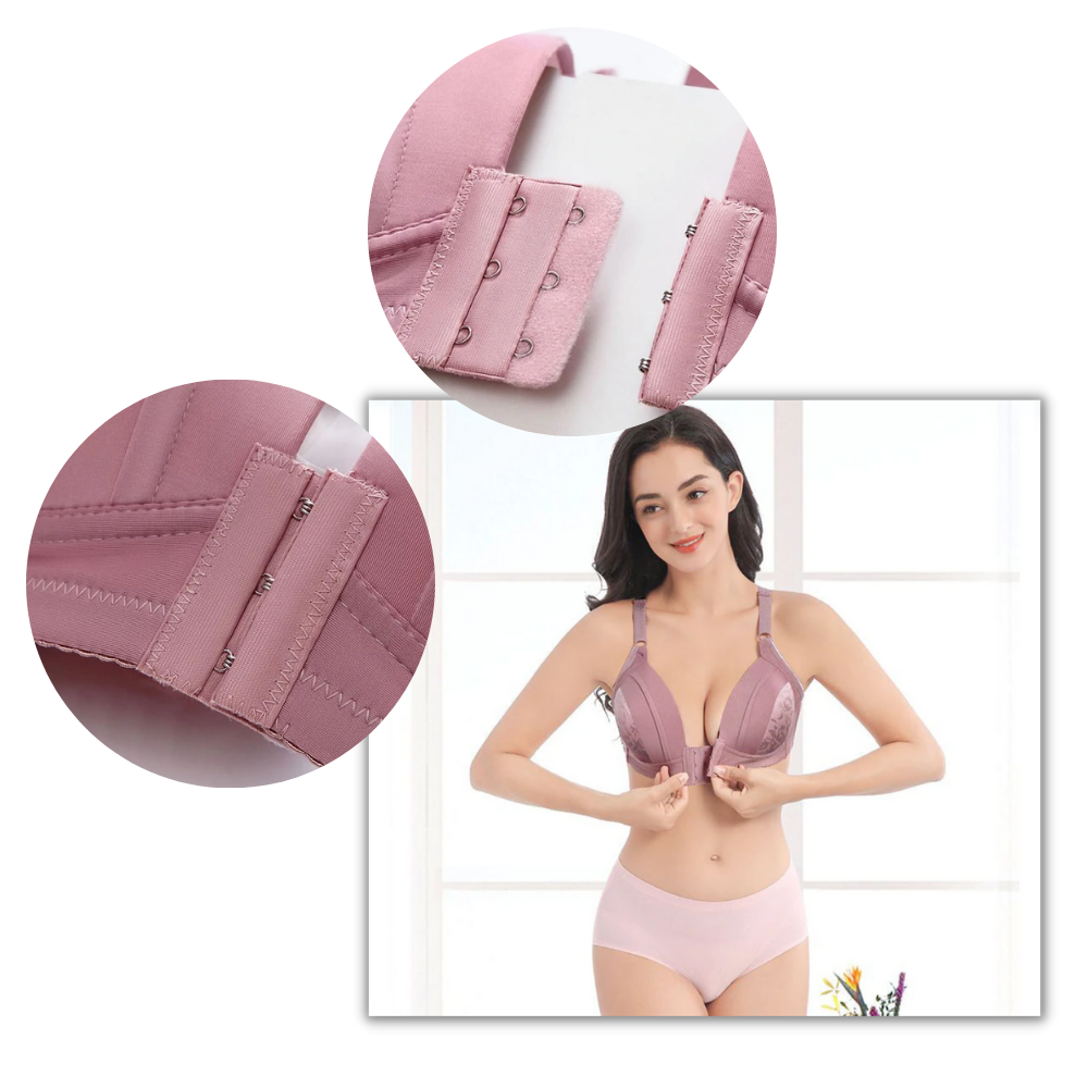 Soutien-gorge rebaixado sem fio da marca Naiflowers, com design confortável e suporte para roupas íntimas femininas.