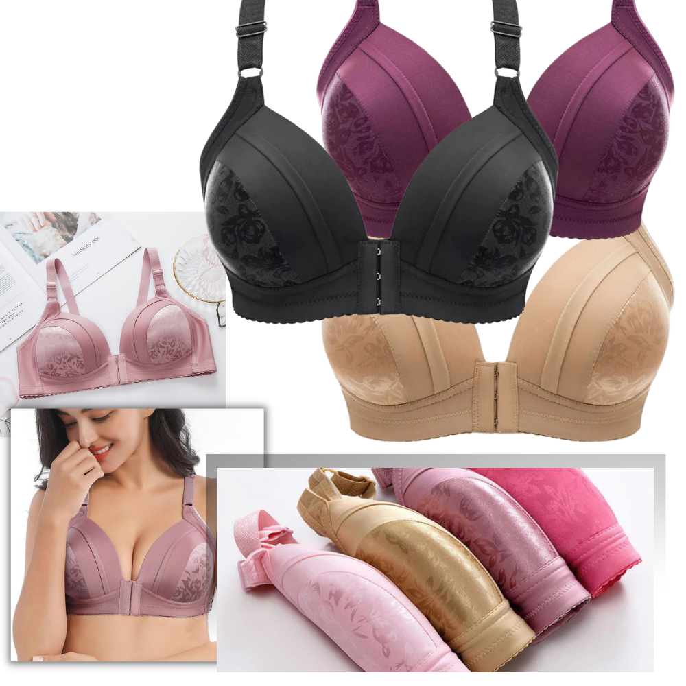 Soutien-gorge rebaixador sem aro da marca Naiflowers, com design confortável e sem costura, para suporte e forma natural.