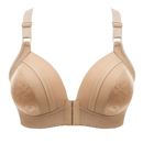 Soutien-gorge rebaixador sem arame da Naiflowers, cor nude, com suporte confortável e sem costura, ideal para uso diário.
