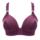 Soutien-gorge rehaussant sem fio da Naiflowers, em tom roxo, com design confortável e sem aro.