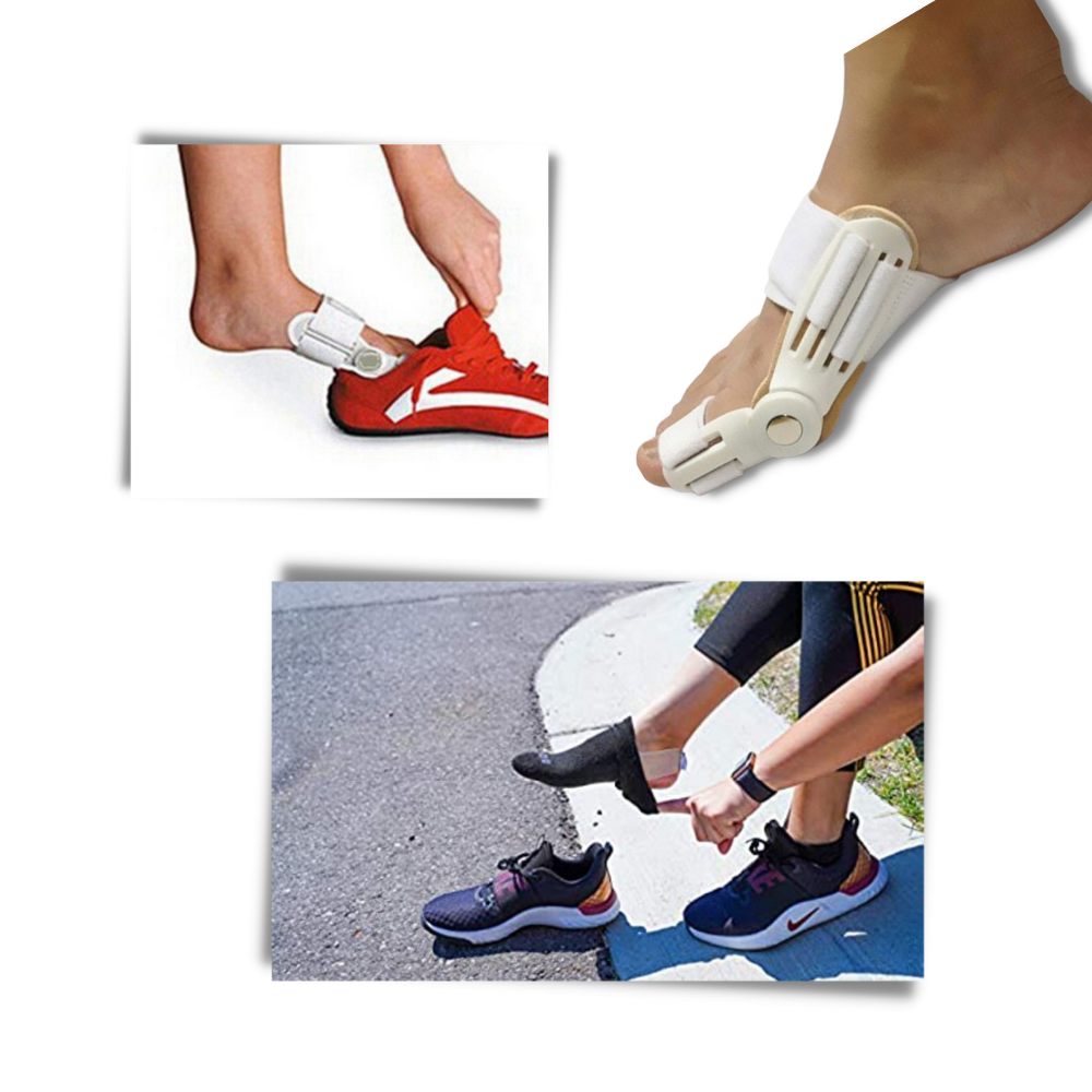 Corrector ortopédico de dedo, tratamento de joanete da Tagco Usa Inc, dispositivo para aliviar dor e alinhar os dedos dos pés.
