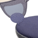 Assento de transporte para bebê na cintura da Wonderfold Wagon com absorção de choque e acolchoado durável.