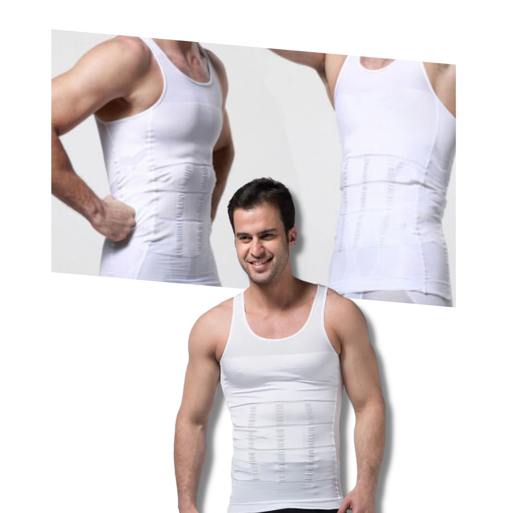 Camisa de compressão da Mersariphy, débardeur amincissant e respirável para modelar o corpo, roupa íntima confortável.
