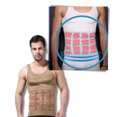 Camisa body shaper model de compressão da marca Mersariphy, vestido de baixo que modela a silhueta do corpo.