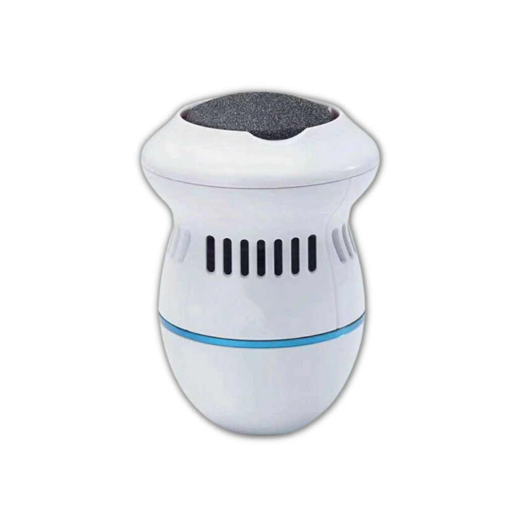Remover de calos elétrico da Eastjing para cuidado dos pés, com cabeça de cobertura para eliminar calosidades e pele áspera.