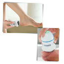 Remover de calos elétrico Eastjing para cuidado dos pés, dispositivo portátil com cabeça de lixa para remoção de calosidade.