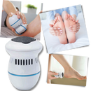 Remover de calos elétrico Eastjing para cuidado dos pés, exibindo o aparelho portátil e superfície de remoção de calos.