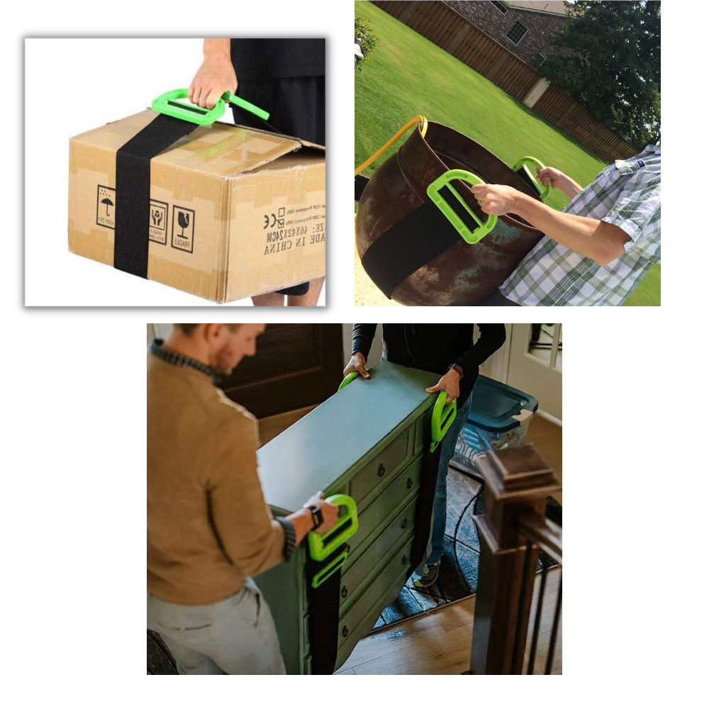 Cinta de elevação ajustável da Yiyi Guo, acessório para aparelhos eletrodomésticos, mostrando a correia de transporte resistente e ajustável.