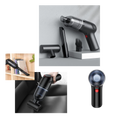 Aspirador de mão sem fio da marca Gliving, mini aspirador portátil para limpeza de carros, com design compacto e leve.