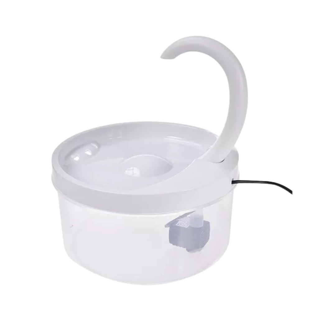Capa de fonte de água automática para gatos Urbest com luz LED, cobrindo a fonte de água para gatos.