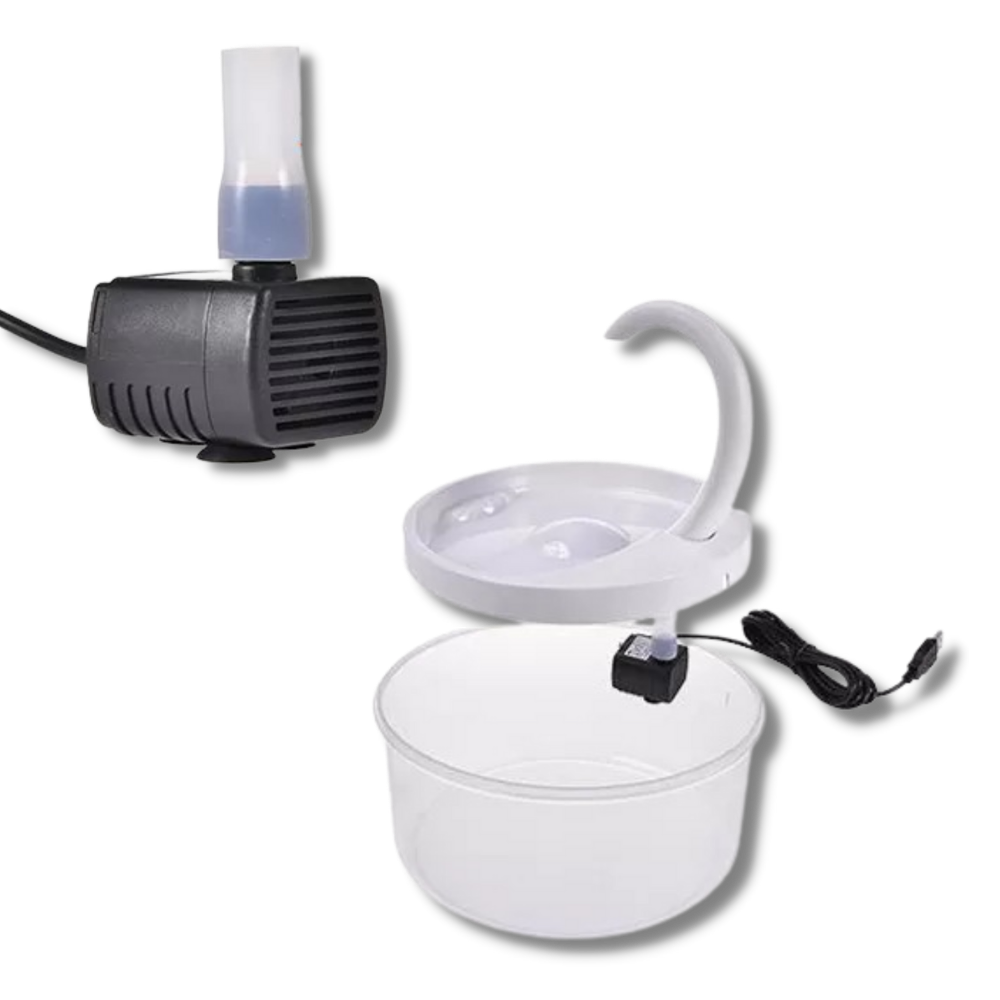 Fonte de água automática para gatos Urbest com luz LED, abreuvoir com design moderno e funcional para pets.