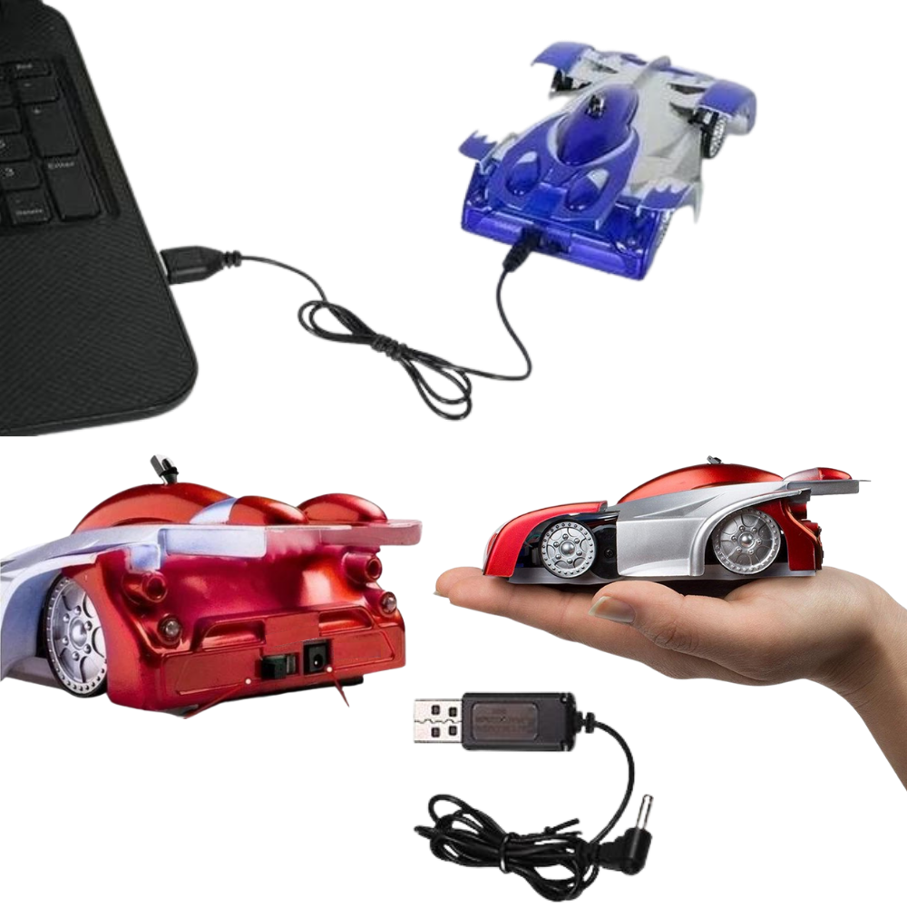 Carro de escalada controlado por USB da marca Victsing, brinquedo de controle remoto com rodas e design robusto para diversão indoor.