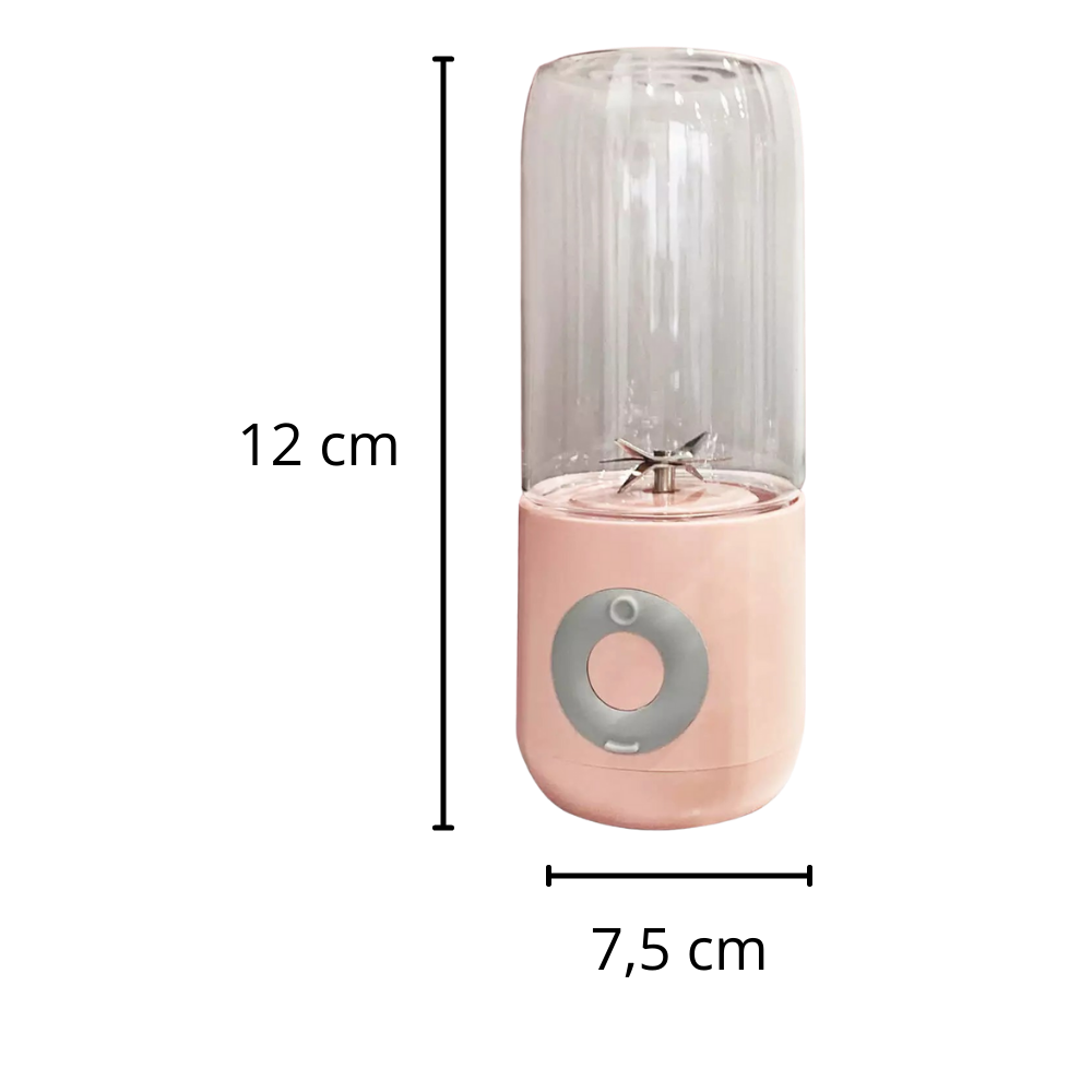 Mini mixeur portátil Cofest com 6 lâminas, eletrodoméstico de cozinha compacto para preparar smoothies e molhos.