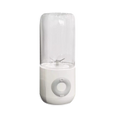 Mini liquidificador portátil Cofest com 6 lâminas, eletrodoméstico de cozinha branco para smoothies e ingredientes.