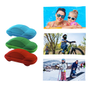 Estojo para óculos de sol infantil da Wellpaid Entity, com zíper, ideal para proteger óculos de crianças.
