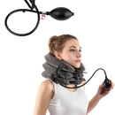 Colar de tração cervical inflável da Amc para suporte do pescoço e alívio do desconforto na região cervical.
