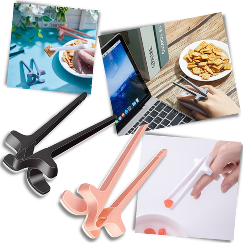 Hashis ergonômicos Yiisu para dedos, utensílios de artes de mesa, com design confortável para facilitar o uso.