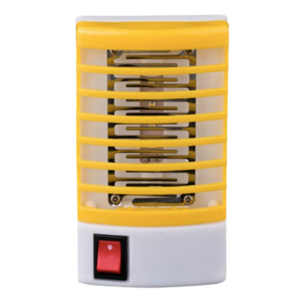 Lâmpada noturna anti-mosquitos Sicotas com luz LED laranja para desinsetização, ideal para evitar mosquitos à noite