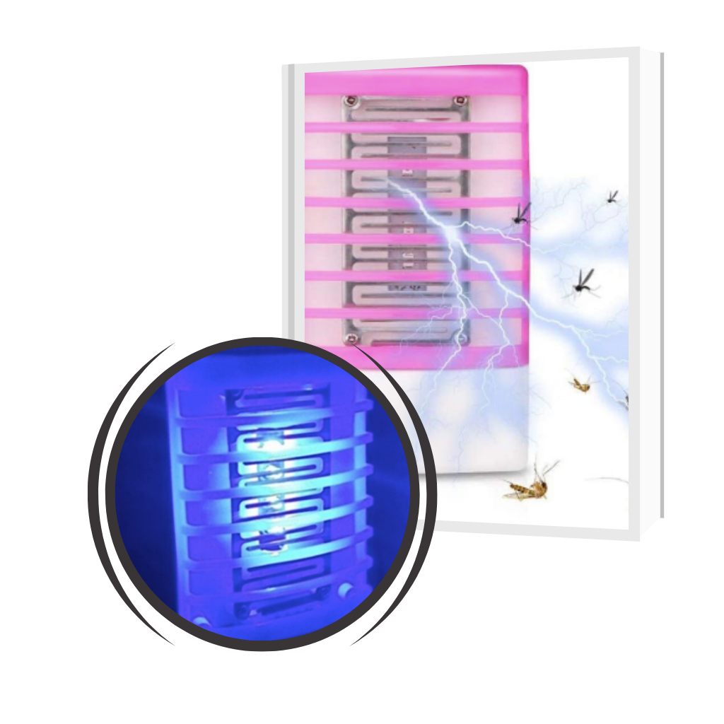 Lâmpada de noite anti-mosquito Sicotas com luz LED compacta e repelente eficaz para desinsetização.