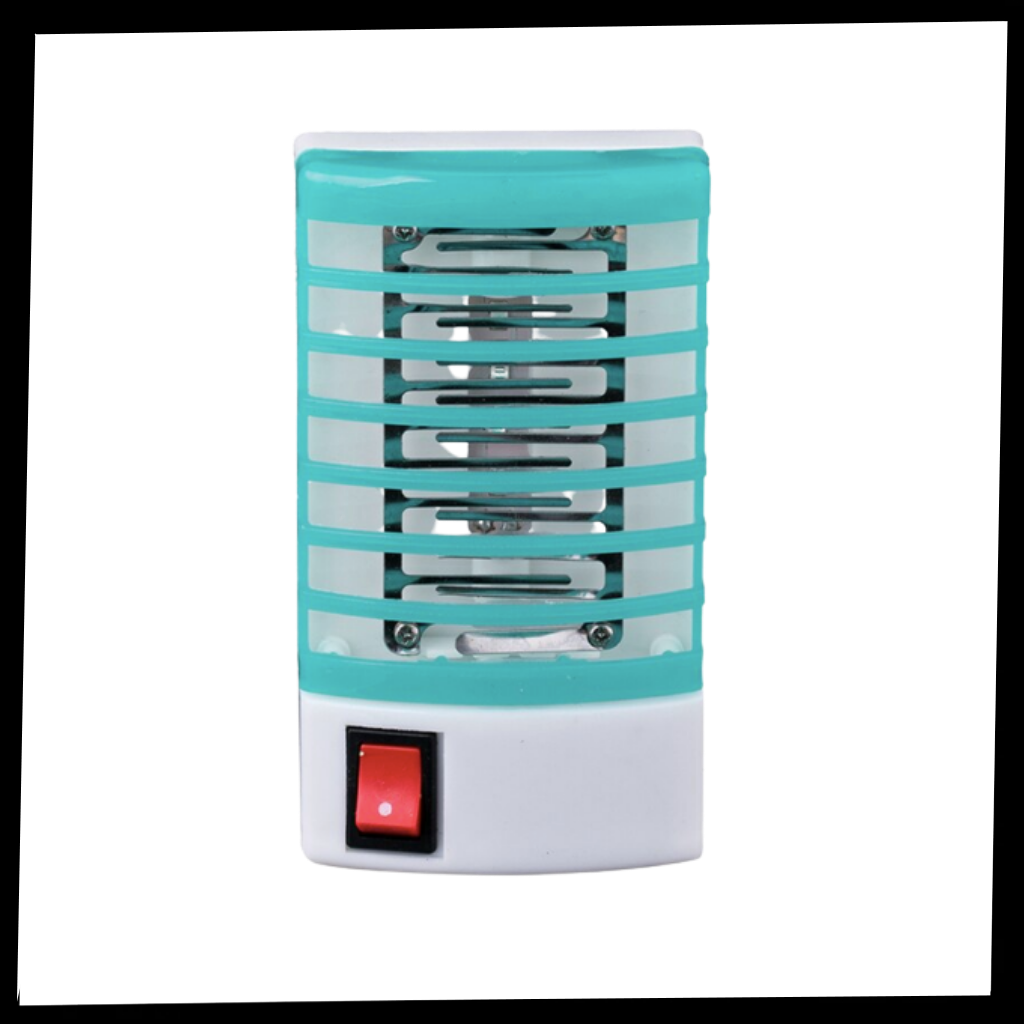 Lâmpada de noite anti-mosquitos Sicotas com luz LED compacta para desinsetização eficaz contra mosquitos.