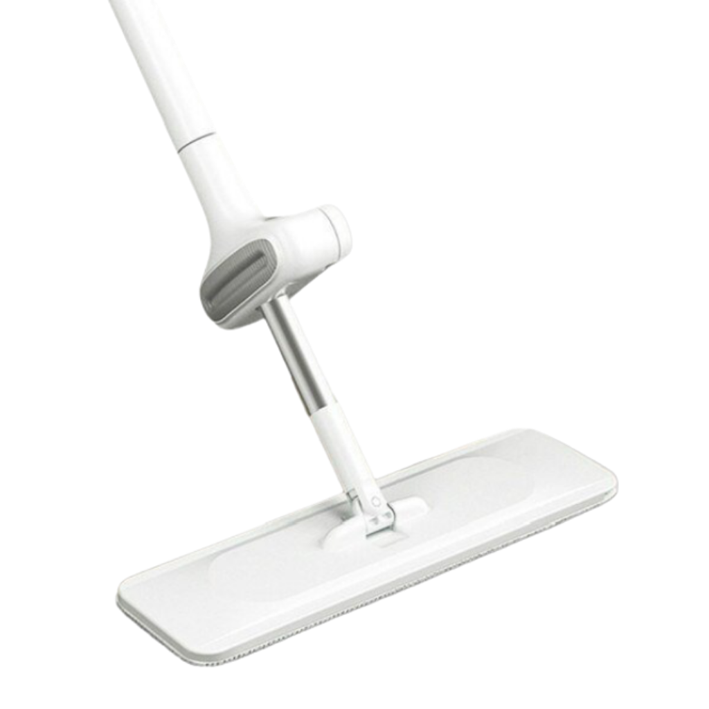 Balai à franges rotativo Uscallm para limpeza doméstica, com cabeça giratória de 360º para facilitar o uso.