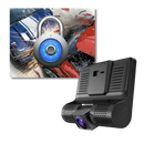 Câmera de bordo DVR Full HD Pittasoft para carro, captura vídeos nítidos de alta resolução para segurança veicular.