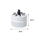 Aspirador de escritório Zoiuytrg para limpeza de mesa, compacto e portátil, com design moderno e eficiência na sucção de sujeira.