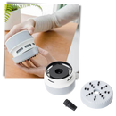 Aspirador de escritório Zoiuytrg com design destacável, compacto e portátil para limpeza de superfícies de mesa.