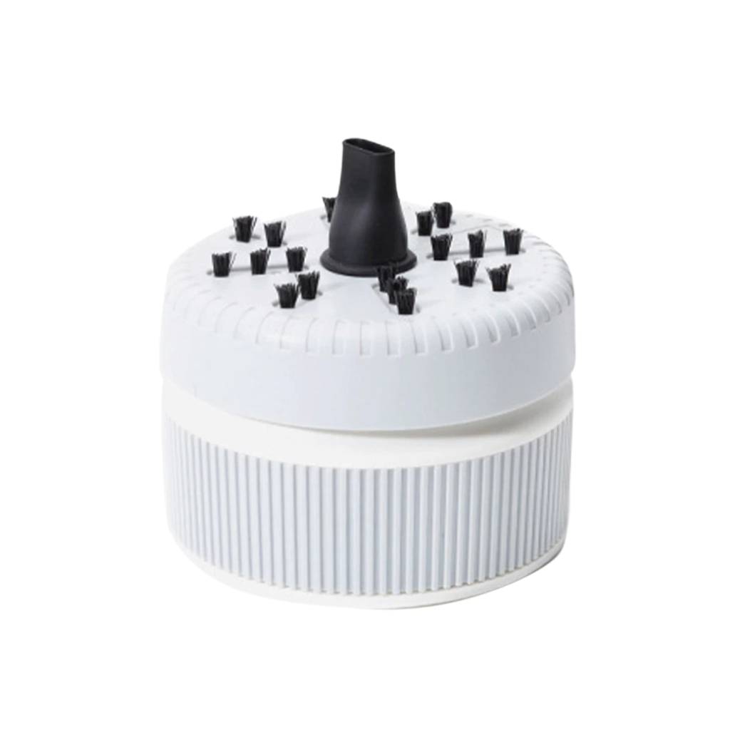 Aspirador de escritório Zoiuytrg, compacto e portátil, com bocal para limpeza de teclados e superfícies de mesa.
