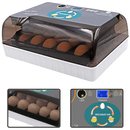 Incubador automático de ovos Yescomusa, digital, fácil de usar, ideal para criação de aves com controle de temperatura e umidade